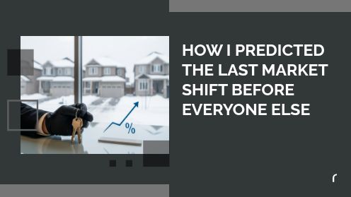 How I Predicted the Last Market Shift Before Everyone Else